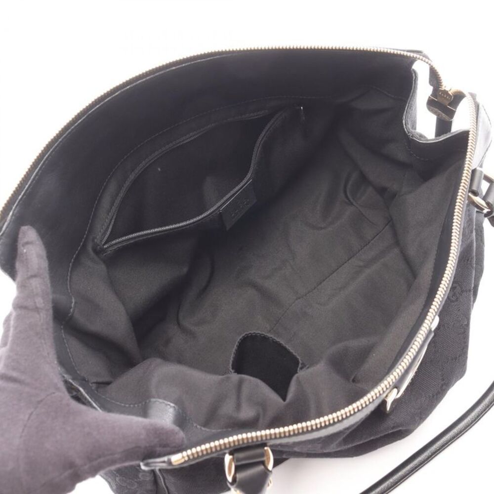 Gucci Abby GG Canvas Leather Tote Bag - Picture 9 of 10